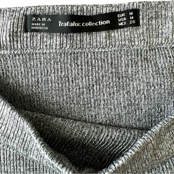 ZARA | TRULAFAC COLLECTION Metallic Assymetric Skirt - Picture 6 of 8